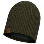 Buff Knitted & Full Fleece Strickmütze, lyne bark