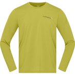 Norrona Femund Tech  Herren  Longsleeves gelb Größe S Trekking  Atmungsaktiv