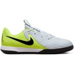 NIKE Kinder Fussball-Hallenschuhe JR PHANTOM GX II ACADEMY IC, Größe 38 in Sil