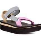 TEVA Teva Damen Trekkingsandalen W FLATFORM UNIVERSAL, Größe EU39 in Schwarz