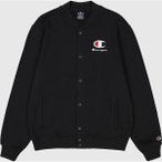 CHAMPION Herren Sweatshirt Bomber, Größe S in Schwarz