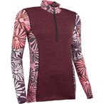FreiSein TwistedBubbles Merino  Damen  Langarm Unterhemden mehrfarbig Größe L 