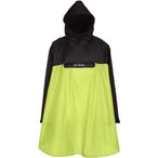 Vaude Valero Poncho  Regenjacke gelb Größe L Commuting  Winddicht Wasserabweis