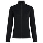 Icebreaker - Women's Merino 300 Realfleece Desc L/S Zip - Merinojacke Gr S schwa