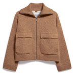 ARMEDANGELS - Women's Cotton-Wool Knit Jacket - Freizeitjacke Gr XL braun