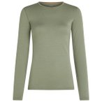 Icebreaker - Women's 260 Tech L/S Crewe - Merinounterwäsche Gr XS oliv