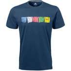 Sherpa Adventure Gear Tarcho  Herren  T-Shirts blau Größe XL Lifestyle Atmungs