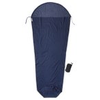 Cocoon - MummyLiner Egyptian Cotton - Reiseschlafsack Gr 210 x 90/56 cm  Blau