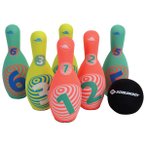 Schildkröt Fun Sports - Neopren Kegel-Set Ocean - Strandspielzeug rot/gelb