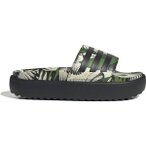 ADIDAS Damen Badeslipper Platform Adilette, Größe 43 in Grün