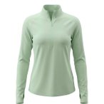 2XU Longsleeve Aero 1/2 Zip, Größe L in Grün