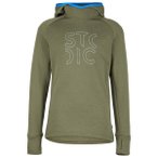 Stoic - Kid's MerinoFleece240 StofersSt. Hoody - Merinohoodie Gr 104 oliv