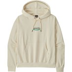 Patagonia 95 Oval Logo Daily  Damen  Hoodies beige Größe S Lifestyle  Hautfreu