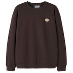 Name it - Kid's L/S Relax Sweatshirt - Pullover Gr 134/140 schwarz/braun