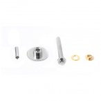 Brunner - Eyelet - Zelterweiterung Gr 20 Pieces grau/ messing