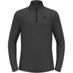 ODLO Herren Pullover Mid layer 1/2 zip ROY, Größe M in Schwarz
