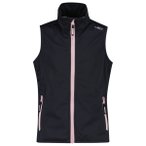 CMP - Girl's Vest - Softshellweste Gr 176 schwarz