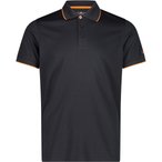 CMP Polo  Herren  T-Shirts schwarz Größe S Trekking  Geruchsneutralisierend