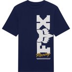 Fox Checker  Kinder  T-Shirts blau Größe S Lifestyle Hautfreundlich