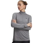 Under Armour Tech Twist Halfzip Damen Longsleeve ( Grau S Größe,)