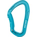Edelrid Mission Bent Karabiner  Karabiner tuerkis Größe One Size Alpinklettern