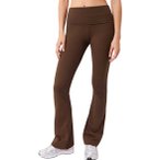 Mandala Classic Rolldown Damen Trainingshose ( Dunkelbraun XS)