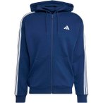 ADIDAS Herren Kapuzensweat Essentials 3-Streifen French Terry, Größe XXL in Bl