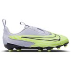 NIKE Kinder Fussball-Rasenschuhe JR PHANTOM GX ACADEMY FG/MG, Größe 38 in Grau