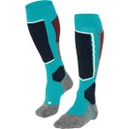 FALKE SK2 Damen Kniestrümpfe, Größe 35-36 in Blau