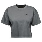 Black Diamond - Women's Diamond Crop S/S Tee - T-Shirt Gr M grau