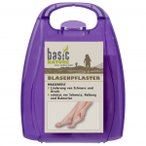 Basic Nature - Blasenpflaster - Erste Hilfe Set Gr 5 x groß, 5 x schmal lila
