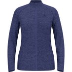ODLO Damen Unterjacke Mid layer full zip TENCIA, Größe XL in Blau