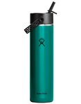 Hydro flask - Leichte Trinkflasche mit integriertem Strohhalm 710 ml - 24 Oz Lig