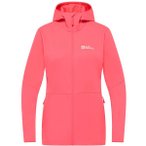 JACK WOLFSKIN Damen Funktionsjacke FELDBERG HOODY W, Größe S in Pink