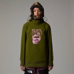 THE NORTH FACE Damen Kapuzensweat W TEKNO PULLOVER HOODIE, Größe XS in Grau