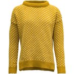 Devold Nordsjø Split Seam  Damen  Pullover gelb Größe L Lifestyle  Hautfreund