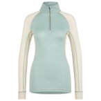 Stoic - Women's Merino240 BengtSt. Half Zip - Merinounterwäsche Gr XXL grau