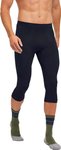 Falke - Technische 3/4-Tights warm - W 3/4 Tights M Black für Herren - Größe 