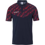 UHLSPORT POLO SHIRT Progressive 28, Größe XXL in Blau
