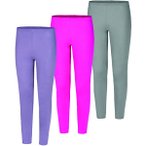 ERIMA 3er Pack Leggings Kinder, Größe 110 in Bunt