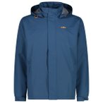 CMP - Jacket Snaps Hood - Regenjacke Gr 46 blau