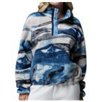 Columbia - Women's Helvetia II Printed Cropped Half Snap - Fleecepullover Gr XS 