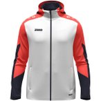 JAKO Herren Kapuzensweat Kapuzenjacke Dynamic, Größe M in Silber
