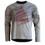 Zimtstern - Protechzonez Shirt L/S - Radtrikot Gr S grau