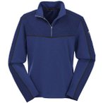 MAUL Herren Shirt Karstein II 1/1 Shirt mit RV, Größe 46 in Blau