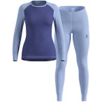 ODLO Damen Funktionsunterwäsche "Active Warm Eco" Set 2-teilig, Größe XL in G