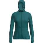 Icebreaker Merino Blend 200 Descender Damen Hoodie ( Petrol XS)