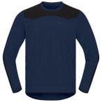 Norrøna - Skibotn Equaliser Tech Long Sleeve - Radtrikot Gr XL blau