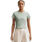 Nike Ribbed Damen T-Shirt ( Mint S)
