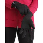 ICEBREAKER Herren Handschuhe Adult Sierra Gloves, Größe S in Schwarz